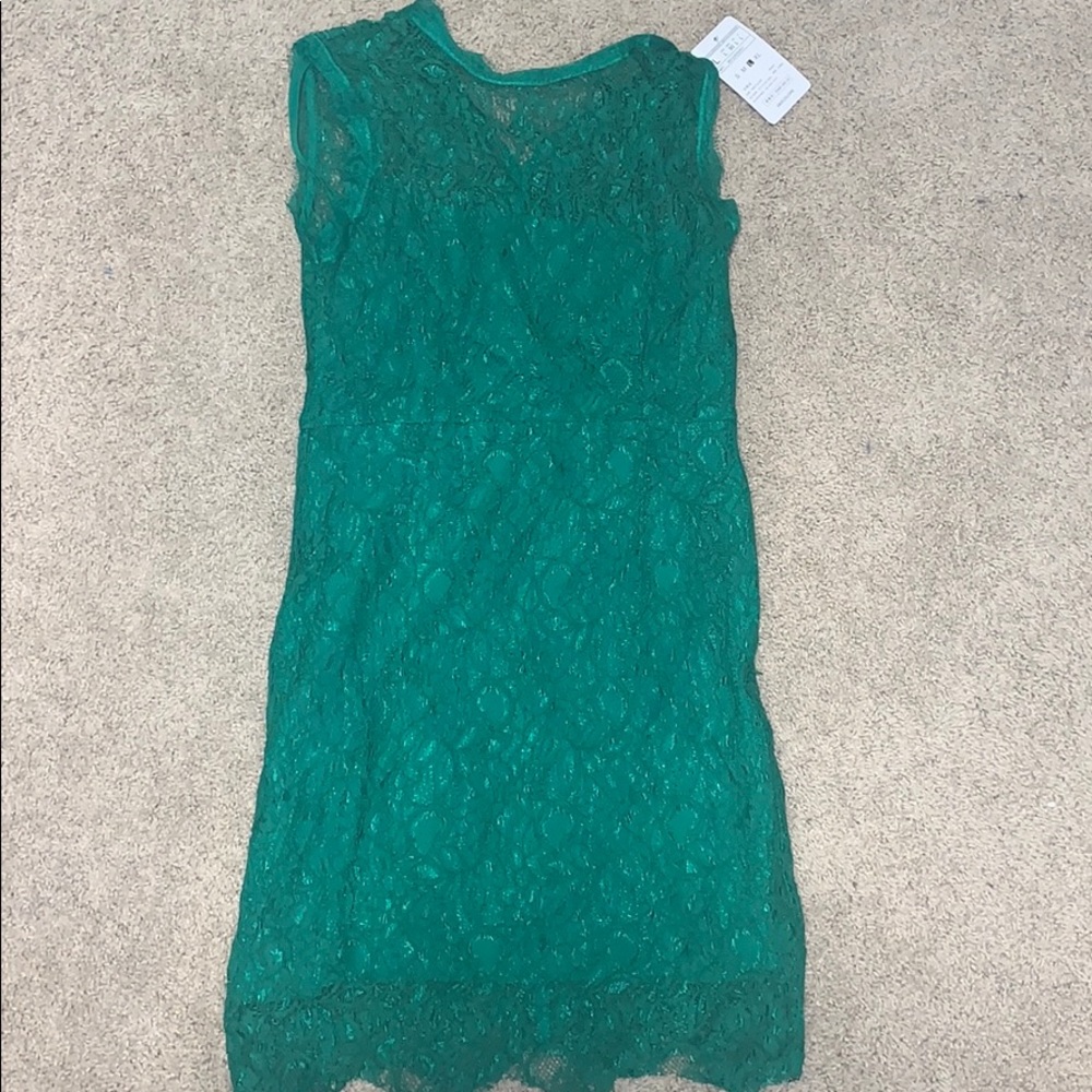 Green dress
